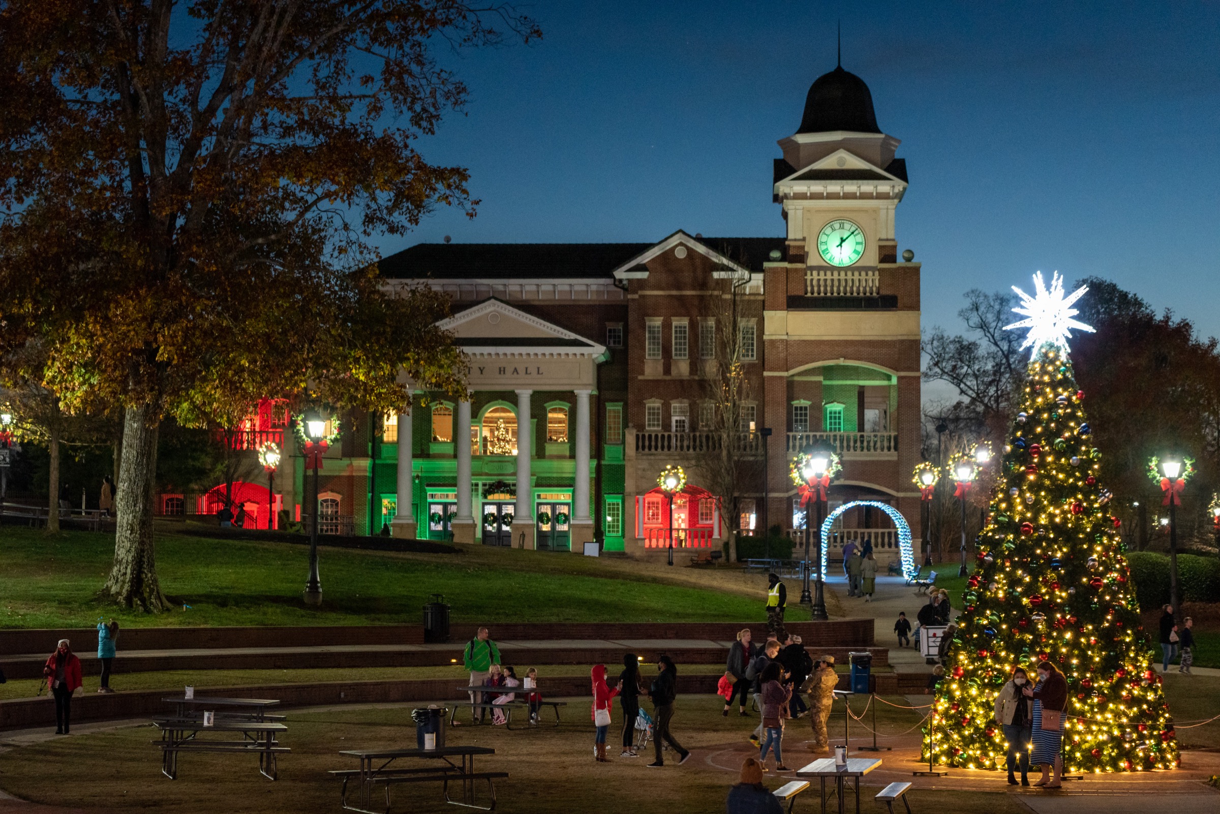 Holiday Lights In Downtown Duluth Duluth, GA Patch